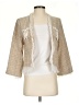 True Meaning Tweed Ivory Blazer Size 4 - photo 1