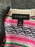 Talbots Chevron-herringbone Pink Pullover Sweater Size M - photo 7