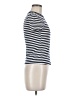 Old Navy Stripes Ivory Short Sleeve Turtleneck Size M - photo 4