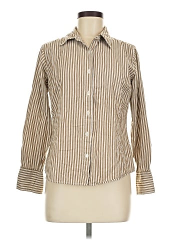 DressBarn Long Sleeve Button-Down Shirt (view 1)