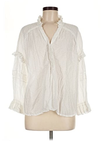 House of Lacuna 3/4 Sleeve Blouse (view 1)