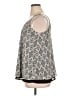 Torrid 100% Polyester Silver Sleeveless Blouse Size 1X Plus (1) - photo 5