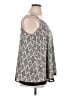Torrid 100% Polyester Silver Sleeveless Blouse Size 1X Plus (1) - photo 4