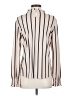 Adrianna Papell Stripes Ivory Long Sleeve Blouse Size S - photo 2