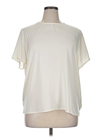 Banana Republic Factory Store Short Sleeve Blouse (view 1)