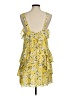 MICHAEL Michael Kors 100% Polyester Yellow Casual Dress Size M - photo 2