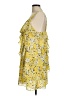 MICHAEL Michael Kors 100% Polyester Yellow Casual Dress Size M - photo 5