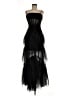 BCBGMAXAZRIA 100% Polyester Black Cocktail Dress Size 8 - photo 1
