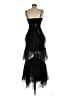BCBGMAXAZRIA 100% Polyester Black Cocktail Dress Size 8 - photo 2