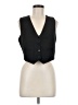 Shein 100% Polyester Black Vest Size M - photo 1