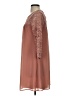 AUW 100% Polyester Brown Casual Dress Size S - photo 5