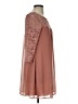 AUW 100% Polyester Brown Casual Dress Size S - photo 4