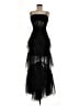 BCBGMAXAZRIA 100% Polyester Black Cocktail Dress Size 8 - photo 1