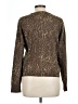 Vince Camuto Animal Print Brown Pullover Sweater Size L - photo 2