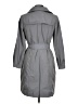 Banana Republic 100% Polyester Gray Trenchcoat Size M - photo 2