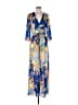 Guess 100% Polyester Blue Casual Dress Size S - photo 1