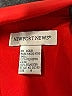 Newport News 100% Polyester Red Coat Size 8 - photo 6