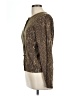 Vince Camuto Animal Print Brown Pullover Sweater Size L - photo 5