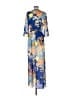 Guess 100% Polyester Blue Casual Dress Size S - photo 2