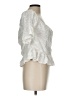 WAYF 100% Rayon Ivory Short Sleeve Blouse Size L - photo 4