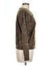 Vince Camuto Animal Print Brown Pullover Sweater Size L - photo 4