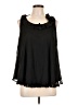 New Directions 100% Polyester Black Sleeveless Blouse Size L - photo 1