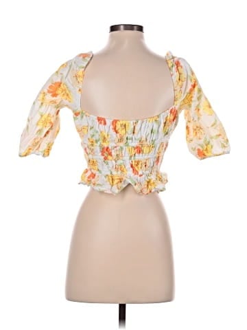 Faithfull the Brand Short Sleeve Blouse (view 2)