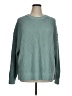American Eagle Outfitters 100% Cotton Solid Teal Pullover Sweater Size XL - photo 1