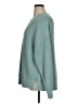 American Eagle Outfitters 100% Cotton Solid Teal Pullover Sweater Size XL - photo 5