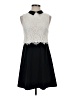 Alice + Olivia 100% Polyester Black Cocktail Dress Size XXS (estimated) - photo 1