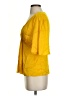 Zara Yellow 3/4 Sleeve Blouse Size S - photo 5