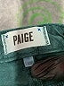 Paige Color Block Teal Jeans Size 23 waist - photo 7