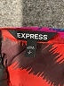 Express 100% Polyester Burgundy 3/4 Sleeve Blouse Size S - photo 7