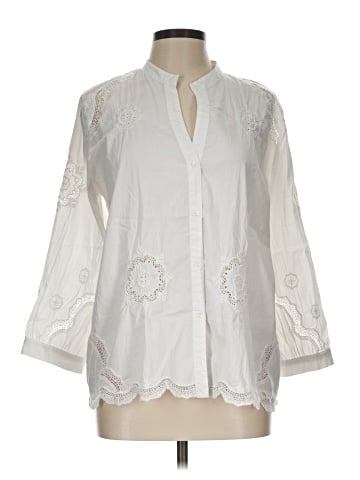 Jade by Johnny Was 3/4 Sleeve Blouse (view 1)
