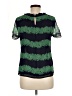 J.Crew 100% Polyester Green Short Sleeve Blouse Size 6 - photo 2