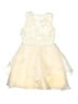 Rare Editions 100% Polyester Ivory Dress Size 7 - photo 1