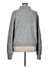 Peach Solid Gray Turtleneck Sweater Size XL - photo 2