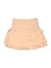 Mustard Seed 100% Polyester Solid Tan Casual Skirt Size S - photo 2