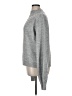 Peach Solid Gray Turtleneck Sweater Size XL - photo 5