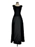Patra 100% Polyester Solid Black Cocktail Dress Size 6 - photo 1