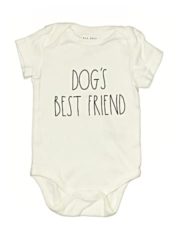 Rae Dunn Short Sleeve Onesie (view 1)