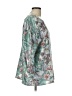 Tory Burch 100% Silk Teal 3/4 Sleeve Silk Top Size L - photo 4