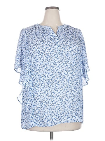 Chaps Short Sleeve Blouse (view 1)