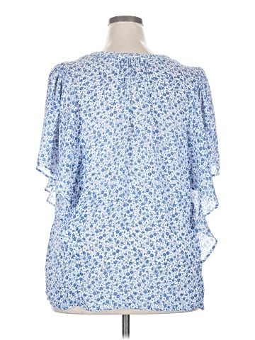 Chaps Short Sleeve Blouse (view 2)