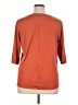 Naif Orange 3/4 Sleeve Blouse Size 1X - photo 2