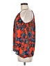 Collective Concepts 100% Polyester Paisley Floral Orange Sleeveless Blouse Size M - photo 5