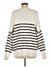 Zesica Stripes Ivory Pullover Sweater Size M - photo 2