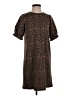 THML Animal Print Brown Casual Dress Size XS - photo 1