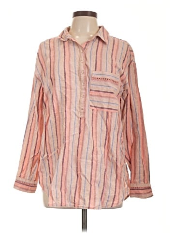 Maeve by Anthropologie Long Sleeve Button-Down Shirt (view 1)