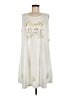 Assorted Brands Graphic White Casual Dress One size - photo 1